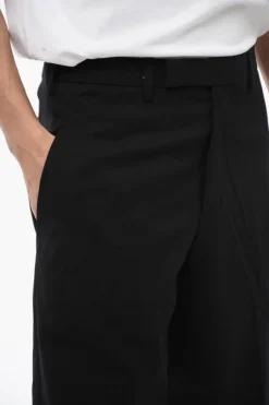 Pantaloni a Vita Bassa PRIEST COLLAR in Misto Lana>Neil Barrett Sale