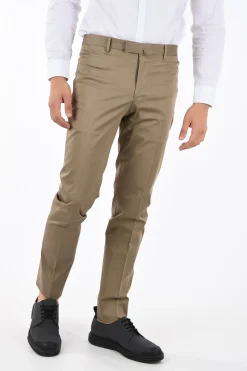 Discount Pantaloni ACADEMY in Cotone Stretch Uomo Pantaloni