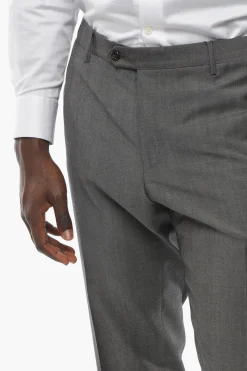 Discount Pantaloni ACADEMY in Lana Vergine Uomo Pantaloni
