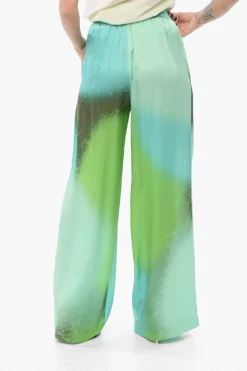 Best Pantaloni ANTONELLA in Seta Donna Pantaloni