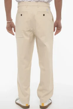 Pantaloni Baggy Fit E-MOTION In Twill Di Cotone>Department 5 Fashion
