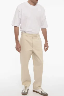 Pantaloni Baggy Fit E-MOTION In Twill Di Cotone></noscript>Department 5 Fashion