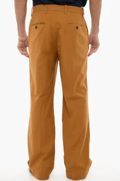 Pantaloni Baggy Fit in Misto Lana con Chiusura a Scomparsa>Department 5 Hot