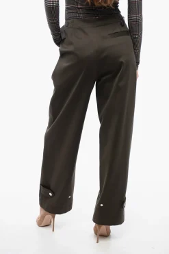 Pantaloni Balloon-Fit a Due Pinces con Martingala>Burberry Discount