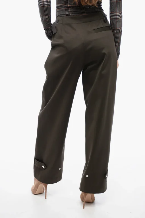 Pantaloni Balloon-Fit a Due Pinces con Martingala>Burberry Discount