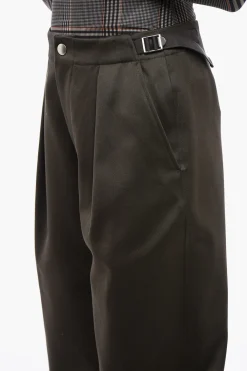 Pantaloni Balloon-Fit a Due Pinces con Martingala></noscript>Burberry Discount