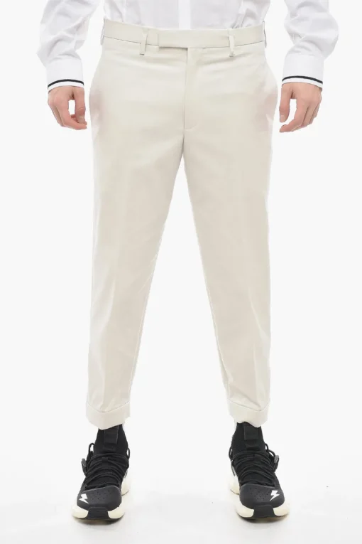 Online Pantaloni BARRETT METAL Slim Fit con Caviglia Regolabile Uomo Pantaloni