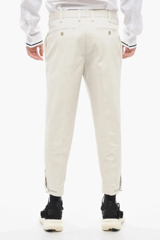Online Pantaloni BARRETT METAL Slim Fit con Caviglia Regolabile Uomo Pantaloni