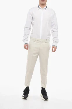 Online Pantaloni BARRETT METAL Slim Fit con Caviglia Regolabile Uomo Pantaloni