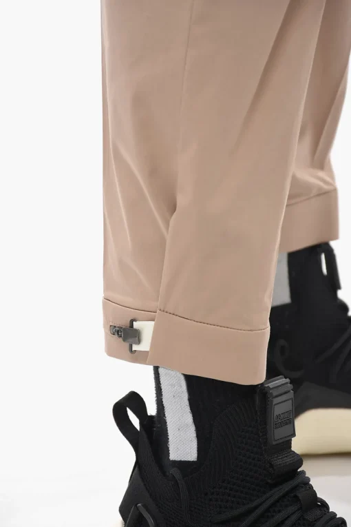 Pantaloni BARRETT METAL Slim Fit con Caviglia Regolabile>Neil Barrett Clearance