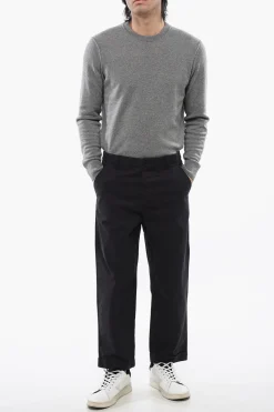 Pantaloni BELO Casual in Cotone a Vita Regolare></noscript>AllSaints Outlet