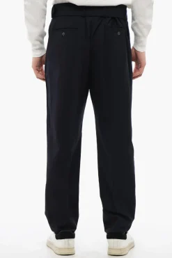 Pantaloni BELT in Lana Tecnica>Altea Sale