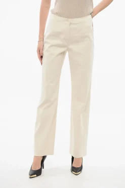 Pantaloni BIKER in Cotone Leggero a Vita Alta>OUR LEGACY New