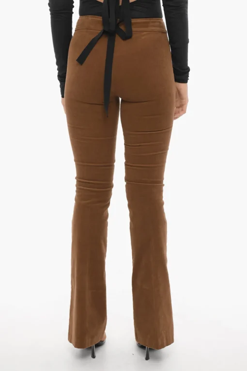 Pantaloni Bootcut BELLINI in Velour a Coste>Avenue Montaigne Fashion