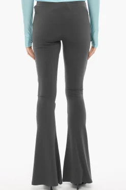 Pantaloni Bootcut in Tessuto Stretch con Elastico in Vita>The Andamane Clearance