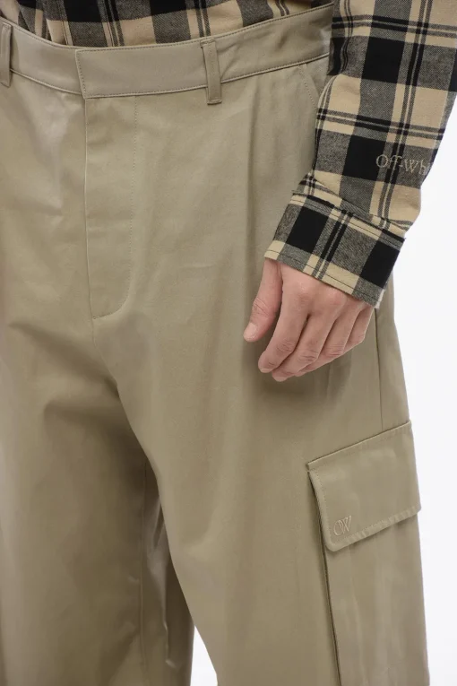 Online Pantaloni Cargo A Vita Alta Uomo Pantaloni