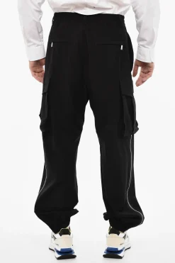 Pantaloni Cargo A Vita Con Dettagli Zip>Dsquared2 Hot