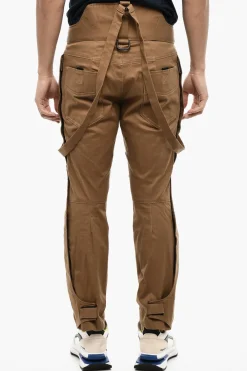 Pantaloni Cargo con Bretelle>Dsquared2 Best