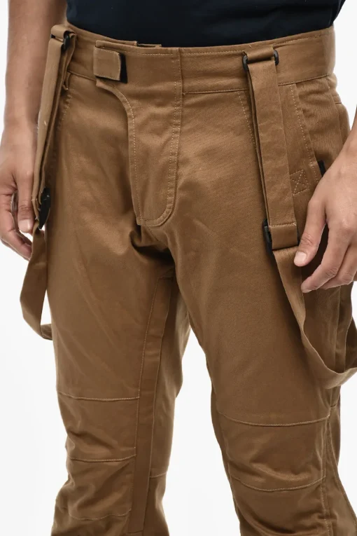 Pantaloni Cargo con Bretelle>Dsquared2 Best