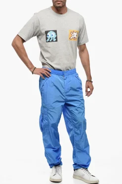 Pantaloni Cargo con Fondo Sul Coulisse></noscript>Burberry Sale