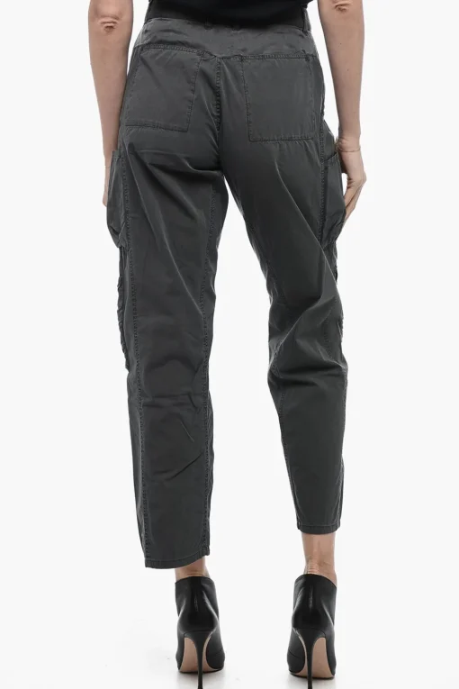 Outlet Pantaloni Cargo con Passanti Donna Pantaloni