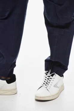 Pantaloni Cargo con Patch e Zip sul Fondo>Dsquared2 Fashion