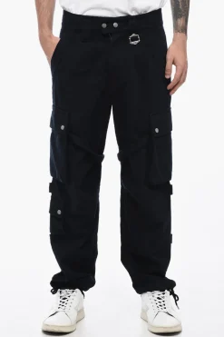 Pantaloni Cargo EUSEBIO con Coulisse alla Caviglia>Isabel Marant Outlet