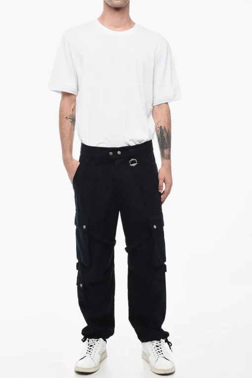 Pantaloni Cargo EUSEBIO con Coulisse alla Caviglia>Isabel Marant Outlet