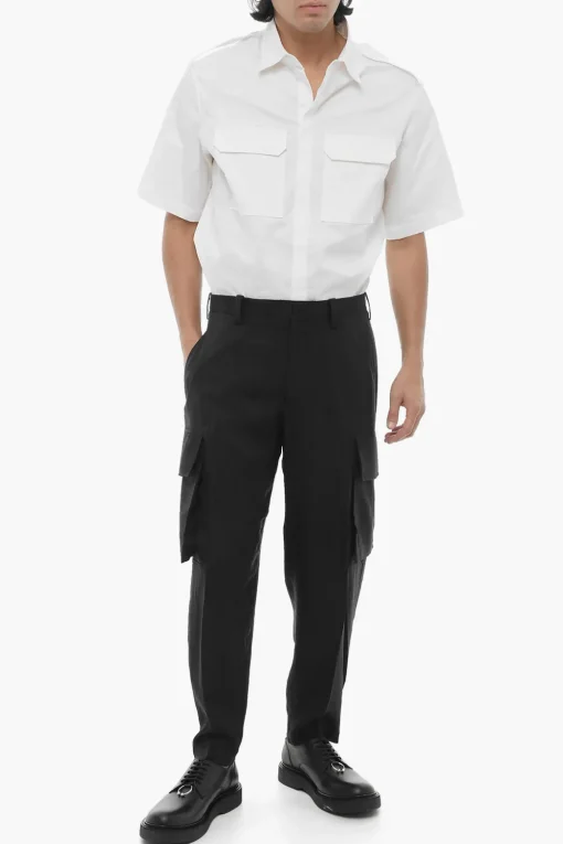 Online Pantaloni Cargo FIREMAN Loose Fit Uomo Pantaloni