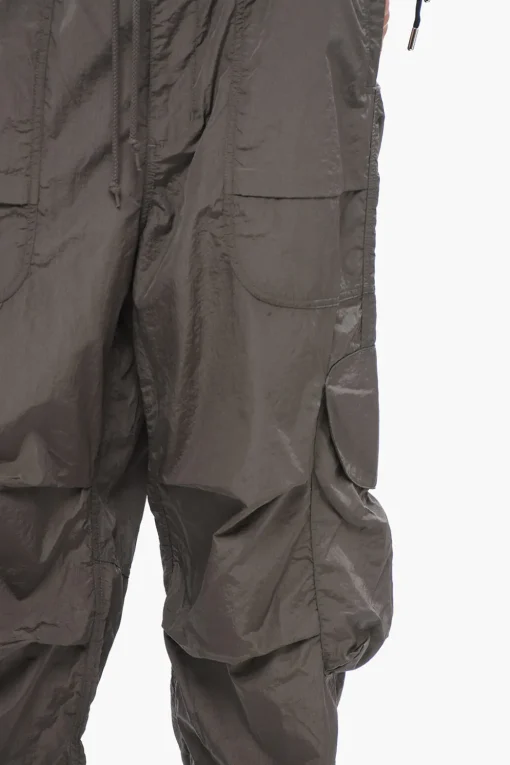 Online Pantaloni Cargo FREIGHT In Nylon con Elastico in Vita Donna Pantaloni