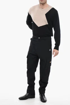 Pantaloni Cargo in Nylon></noscript>Marcelo Burlon Discount