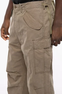 Pantaloni Cargo in Tinta Unita></noscript>1989 Studio Online