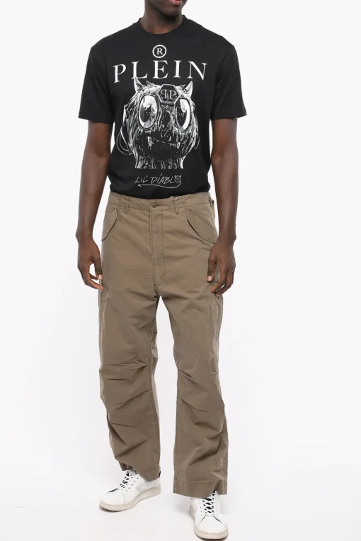 Pantaloni Cargo in Tinta Unita>1989 Studio Online