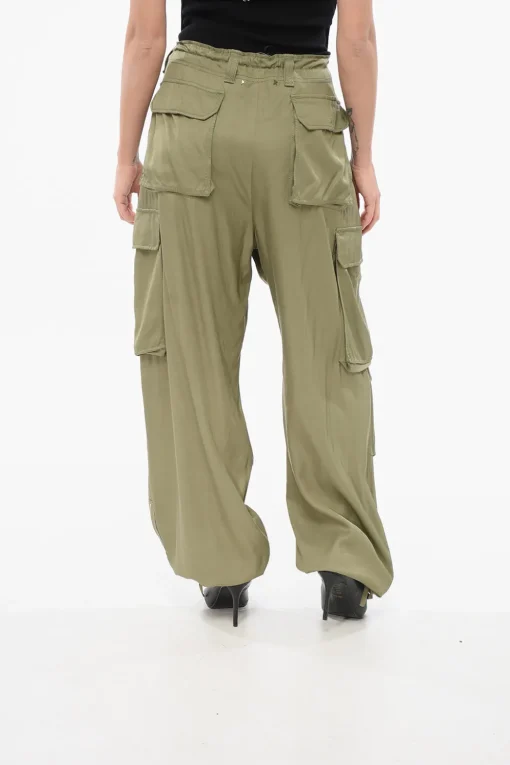 Pantaloni Cargo in Viscosa>Golden Goose Best