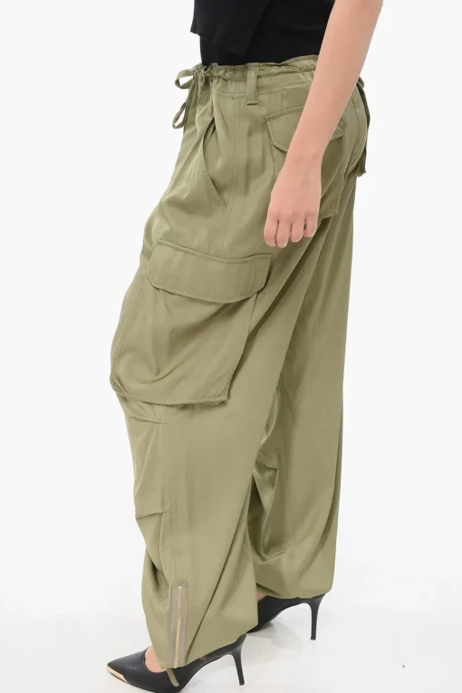 Pantaloni Cargo in Viscosa>Golden Goose Best