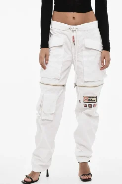Pantaloni Cargo Loose Fit a Vita regolare>Dsquared2 Discount