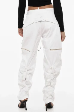 Pantaloni Cargo Loose Fit a Vita regolare>Dsquared2 Discount