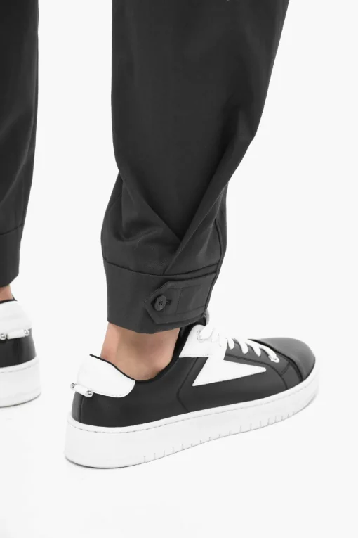 Discount Pantaloni Cargo Loose Fit con Passanti Uomo Pantaloni