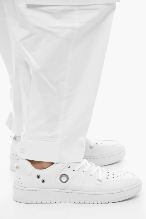 Fashion Pantaloni Cargo Loose Fit con Passanti Uomo Pantaloni