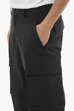Sale Pantaloni Cargo Loose Fit con Passanti Uomo Pantaloni