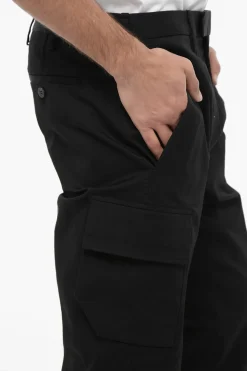 New Pantaloni Cargo NATE Skinny Fit in Cotone Stretch Uomo Pantaloni
