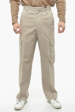 Pantaloni Cargo NITROUS in Cotone Stretch>Fendi Hot