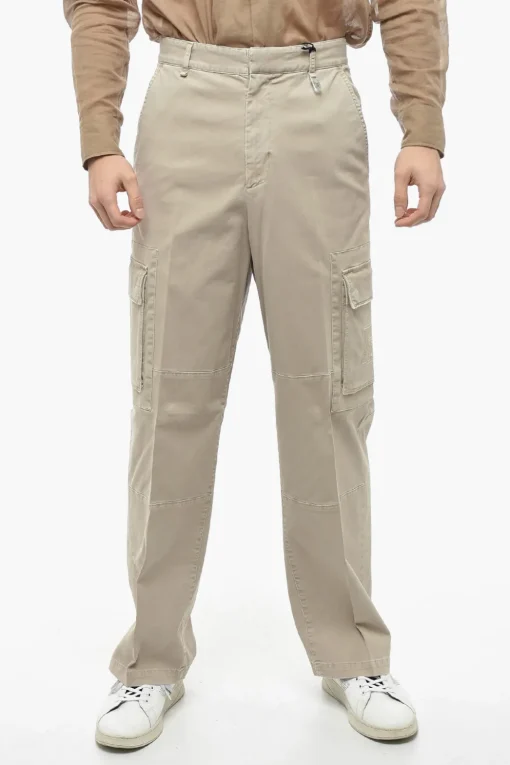Pantaloni Cargo NITROUS in Cotone Stretch>Fendi Hot