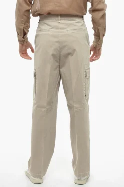 Pantaloni Cargo NITROUS in Cotone Stretch>Fendi Hot