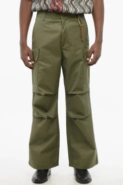 Pantaloni Cargo VINCE Baggy Fit in Cotone>Darkpark Best