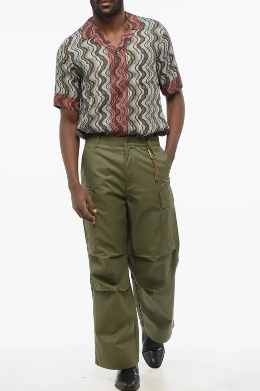 Pantaloni Cargo VINCE Baggy Fit in Cotone>Darkpark Best