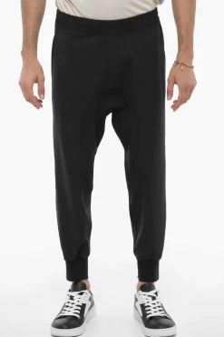 Online Pantaloni Casual CHARLIE Slouch Fit con Elastico in Vita Uomo Pantaloni