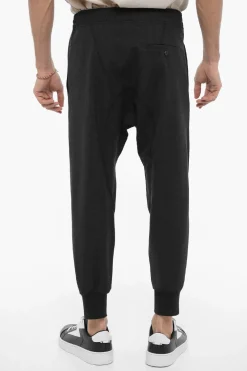 Online Pantaloni Casual CHARLIE Slouch Fit con Elastico in Vita Uomo Pantaloni
