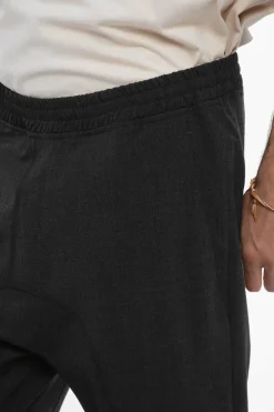 Online Pantaloni Casual CHARLIE Slouch Fit con Elastico in Vita Uomo Pantaloni