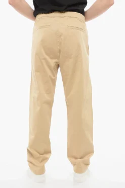 Pantaloni Casual in Cotone Stretch con Cintura Industrial>Woolrich Clearance